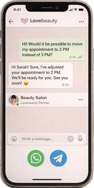 Stay Connected with Your Salon.